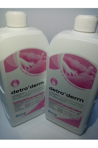 Detroderm %70 IPA El Dezenfektanı Pompalı 2 x 1 L