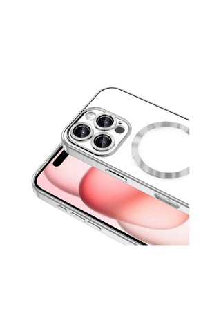 Zore Apple Uyumlu iPhone 16 Pro Kılıf Kamera Korumalı Magsafe Wireless Şarj Özellikli Demre Ka Titanyum