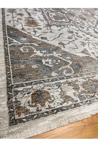 Merinos Halı Valeria Serisi 91047-110 Vintage Etnik Desenli Salon Oturma Odası Halısı Çok Renkli