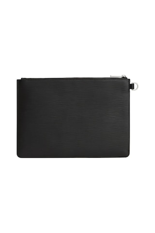 Tommy Hilfiger Th Busıness Saffıano Pouch Erkek Siyah Çanta - Am0am14823
