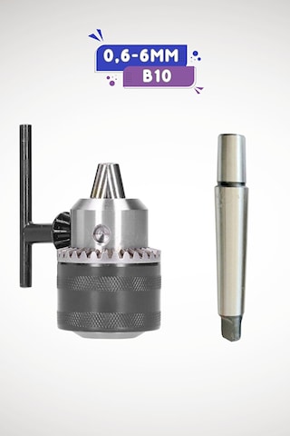Pd250 İçin 0.6-6mm B10 Morslu Mandren