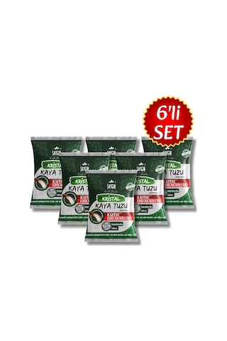 Saygın Kaya Tuzu Sofralık 6 x 500 G