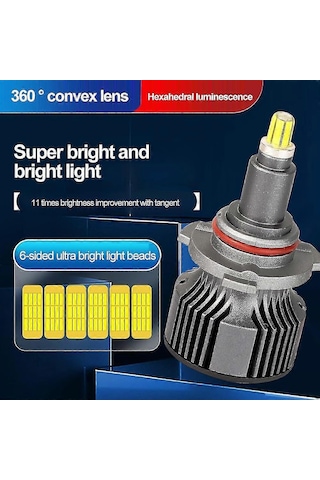 2 Adet H7 H11 9005 9012 Araba Farı 6000k 20000lm Sis Lambası 12v Araba Farı Beyaz Led Ampuller Canbus Işıkları Csp Çip - Üstün Parlaklık Ve Uzun Ömür Diğer