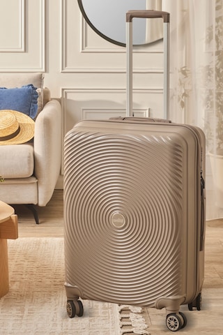 Karaca Container Vera Büyük Boy Valiz Bej Bej