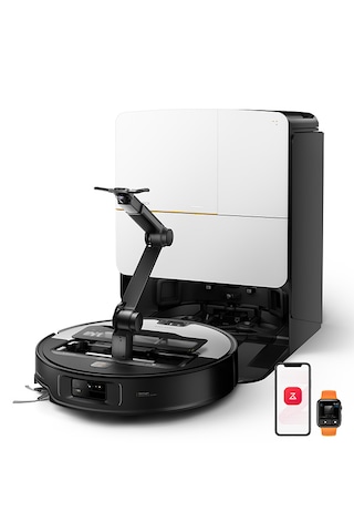 Roborock Saros Z70 Akıllı Robot Süpürge Beyaz