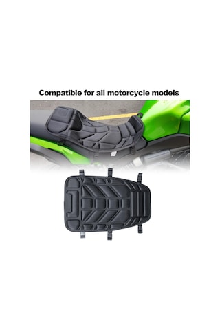 Evrensel Nefes Motosiklet Koltuk Minderi Atv Dekompresyon Yastığı Uzun Süre Kaymaz Yastık
