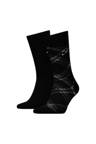 Tommy Hilfiger Th Men Sock 2p Check Erkek Beyaz Çorap - S701236310 Beyaz