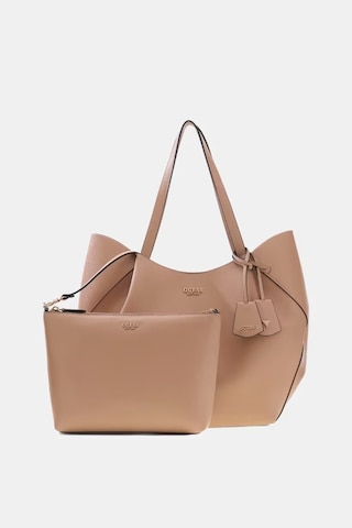 Guess Amorette Portföy Çantalı Kadın Omuz Çantası Hwbg7898240 Bej