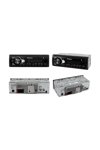 Pioneer Mvh-140bt Usb Fm Aux Mp3 Bluetooth Lu Mekaniksiz Oto Teyp 4x50 Watt