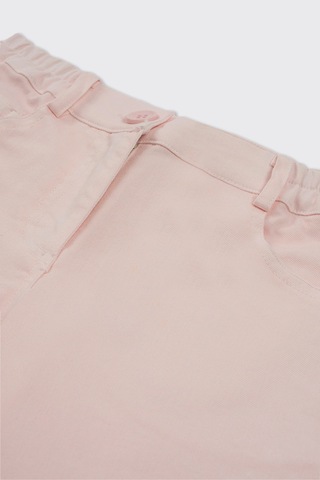 Kız Bebek Düğmeli Pembe Pantolon 479637