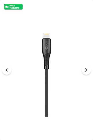 İxtech Ix-uc020 Lıghtnıng Black Apple Lightning