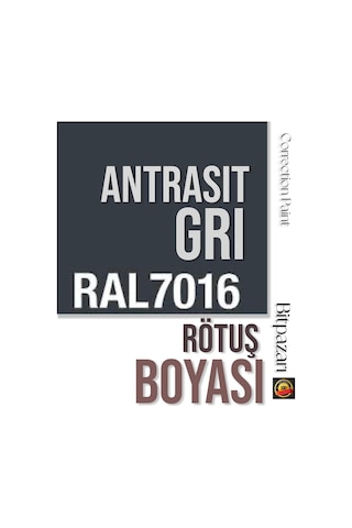 Antrasit Gri - Beyaz Eşya Rötuş Boyası 25ml - Ral7016