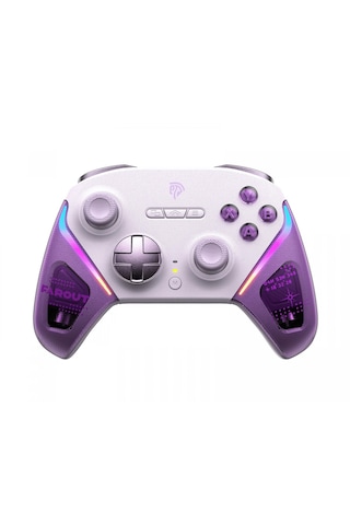 Easysmx D10 - Kablosuz Gamepad - Hall Effect Stick - Mor