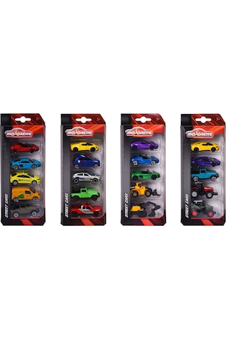 Majorette 5'li Metal Diecast Araba Seti 3+ Yaş