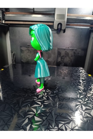 Sevimli Tiksinti Karakteri Masaüstü Figür - 3d Yazıcı Baskı - Hediyelik