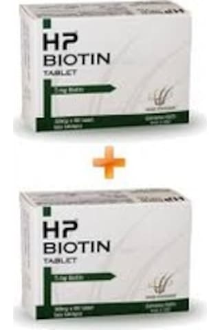 Hp Biotin 5 Mg 120 Tablet 2 Adet S.K.T 04 2023