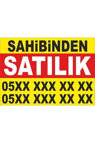 Sahibinden-Satılık-Kiralık-Emlak Avrupa Branda Afiş Pankart