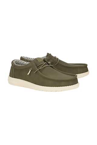 Oxford Klasik Erkek Hd.41894-337 Hey Dude Wally Classic Olive Siyah