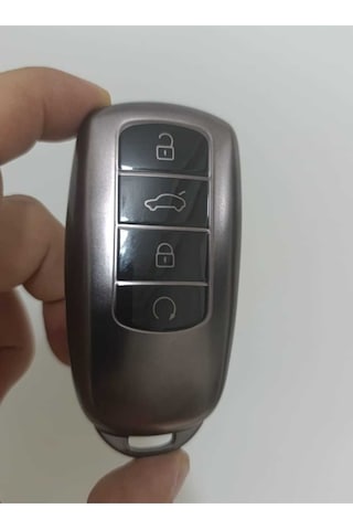 Gma Keys Chery Tiggo 8 Pro Omoda 5 Tiggo 7 Avantgarde Jaaeco Nano Anahtar Kılıfı Gri Siyah Renk