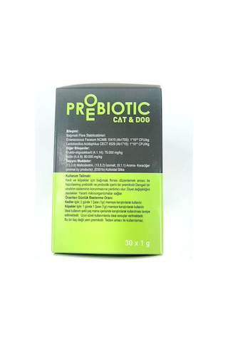 Nanbell Kediler İçin Prebiyotik + Probiyotik 30 x 1 G