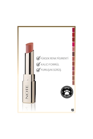 Note Cosmetique Iconic Matte Lipstick Kalıcı Mat Ruj 106 Independent - Nude