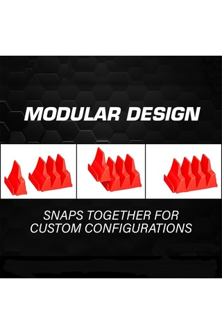 Leasetake Takım Alet Anahtarı Saklama Düzenleyici, Manyetik Anahtar Saklama Tutucu, Anahtar Saklama Braketi Kırmızı