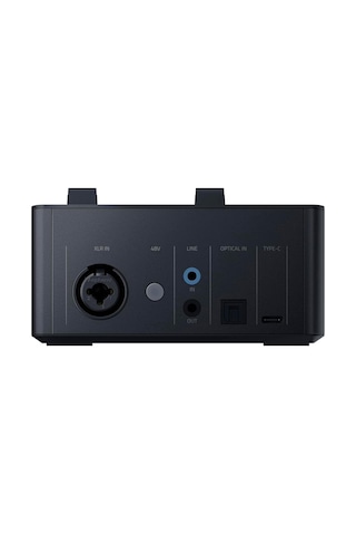 Razer Audio Mixer - Xlr, 3,5 Mm Ve Optik Girişe Sahip Usb Ses Arabirimi - Sessiz Düğmeli 4 Kanallı Arabirim - Tak Ve