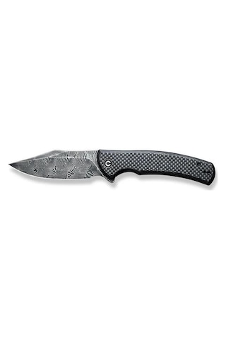 Civivi Sinisys Cf G10 Damascus Kamp Çakı Siyah