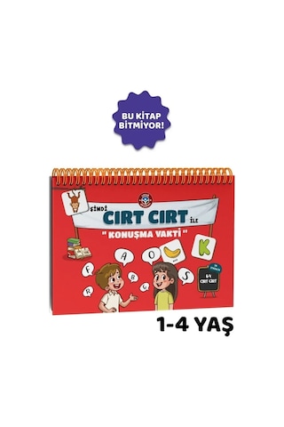 Şimdi Cırt Cırt Ile Konuşma Vakti Etkinlik Kitabı