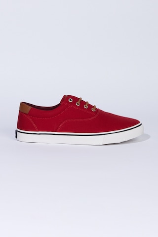 Ac&co / Altınyıldız Classics Erkek Kırmızı Sneaker Ayakkabı Kırmızı