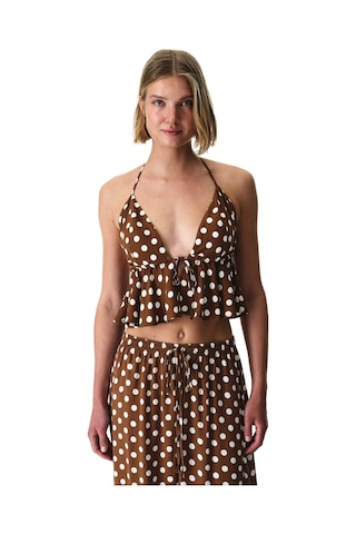 Penti Polka Dot Frill Bikini Üstü