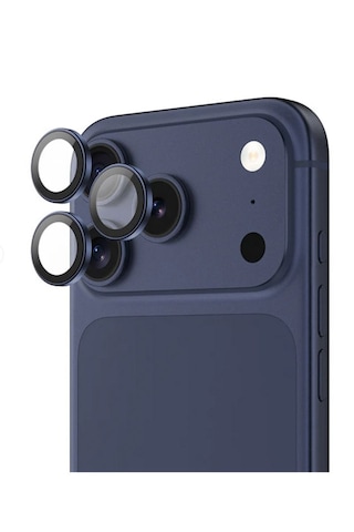 Apple Uyumlu   iPhone 17 Pro / 17 Pro Max Kamera Lens Koruyucu ''safir Cam & Kolay Kurulum'' Arbis