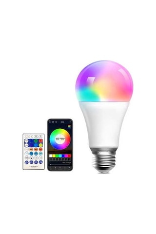 Besthome1 Bluetooth Akıllı Ampul, Zengge Uygulamasıyla Kontrol, 2700k-6500k Cct, 16m Rgb, Dinamik Modlar, Müzik Senkronizasyonu