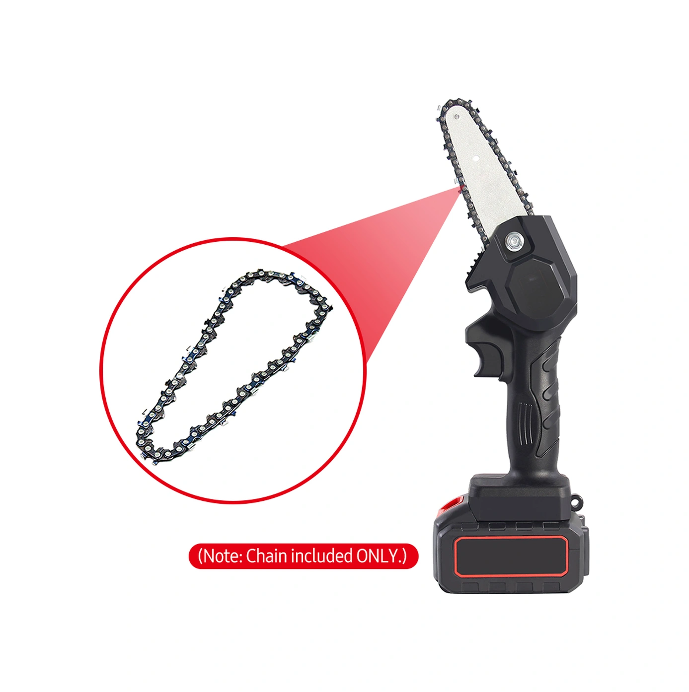 Tenfowee 65 Mangan Çelik Motorlu Testere Zinciri - 6"/8"/10" Rehber Plakaya Uygun, 8m/s Hızlı Kesim - Odun Kesim Ve Orman İşleri İçin