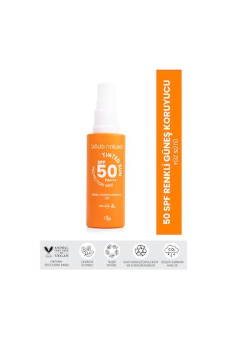 Bade Natural Renkli Güneş Koruyucu Süt SPF50 30 ML