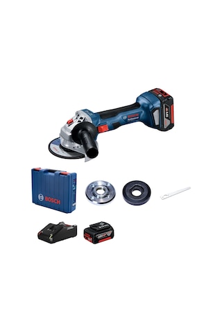 Bosch Professional GWS 180-LI 2x4ah Çift Akülü Taşlama Makinesi - 06019H9021