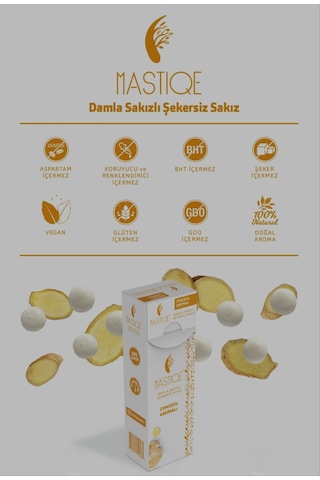 Zencefil Aromalı Sakız 20g X 2 Adet