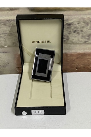 Vindiesel Marka Düz Siyah Gri Renk Kalın Kare Desenli Gazlı Model