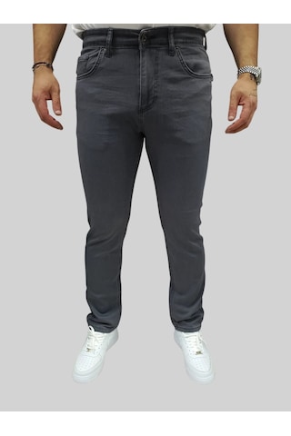Erkek Enjoy Regular Fit Ligralı Açık Gri Kot Pantolon AÇIK GRİ