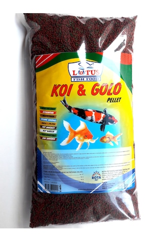 Lotus Topçuk Poşet Japon Balık Yemi 860 G
