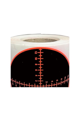 Suntek 200 Adet Sıçrama Hedefleri Çıkartmalar Okçuluk Menzil Turuncu