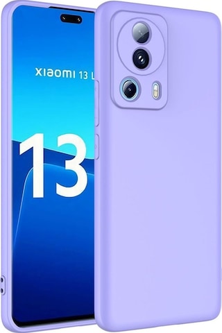 Xiaomi Mi 13 Lite Kılıf Zore Mara Lansman Kapak Lila