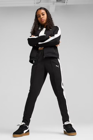 Puma T7 Siyah Genç Spor Ceket 7 16 Yaş 62989801 Siyah