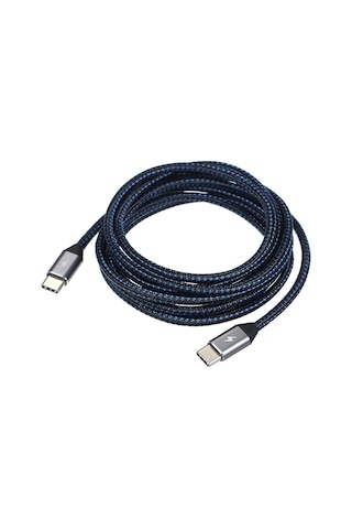 Springsun Type-c Tipi 3.1 Çift Uçlu编织数据线 - 10gbps Hızlı Veri Transferi Ve Şarj - Gri 1m