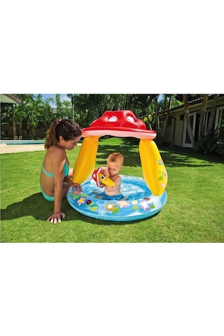 Intex Mantar Gölgelikli Bebek Havuzu