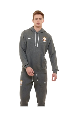Galatasaray Lisanslı Gri Sweat Ve Eşofman Altı Takımı Gri
