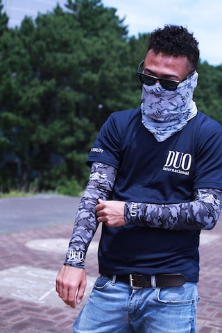 Duo Arm Guard Uv Kol Koruması Black Camo
