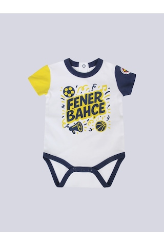Bebek Fenerbahçe Konfeti Body Beyaz