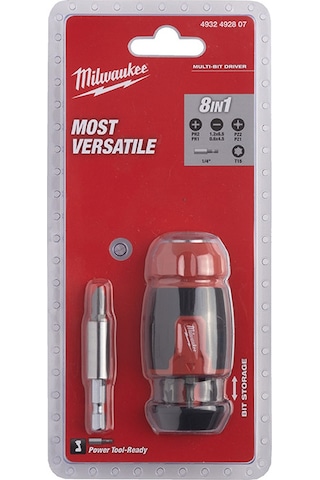 Milwaukee Multi Uç Kompakt Tornavida 8 Parça 4932492807