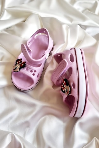 Akınal Bella Işıklı Çocuk Sandalet E274-pudra Pudra